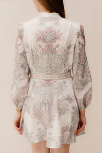 Evita print dress green - Bij Keesje - Bij Keesje - Jurk