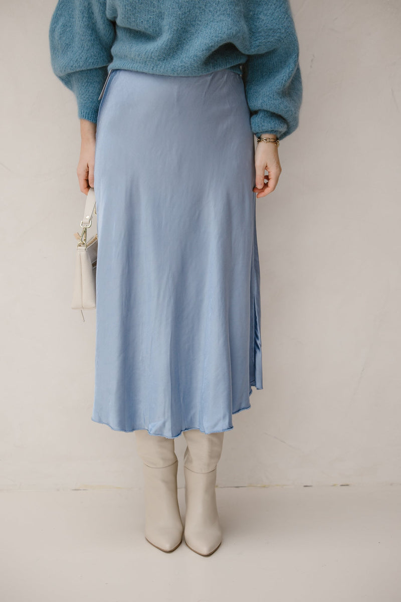 Fae skirt sky blue - Bij Keesje - Bij Keesje