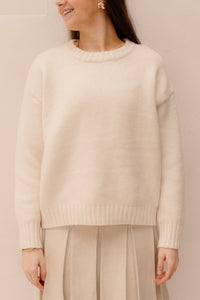 Fay sweater beige - Bij Keesje - Bij Keesje - sweater