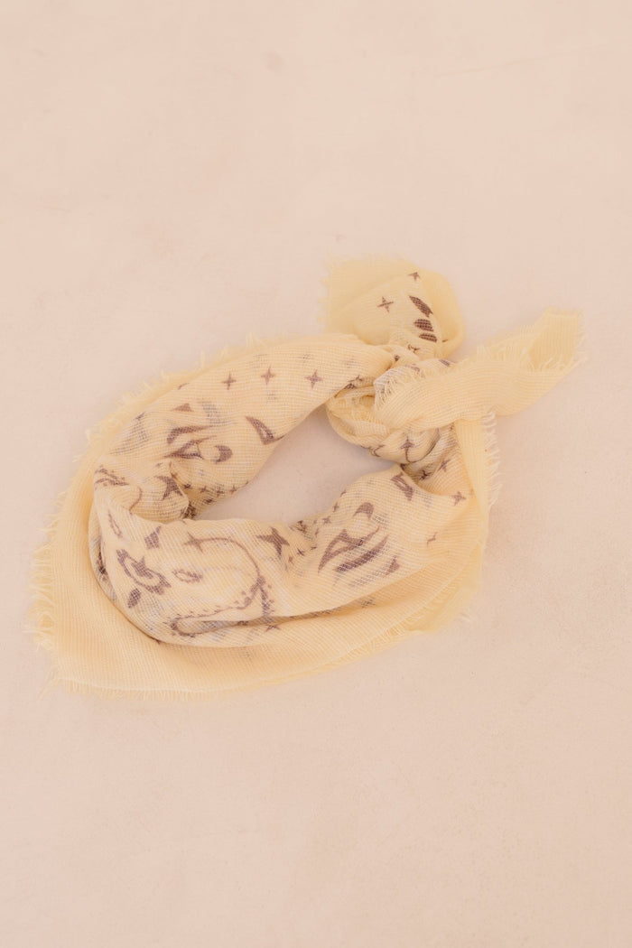 Fee sjaal geel - Bij Keesje - Bij Keesje - Sjaal