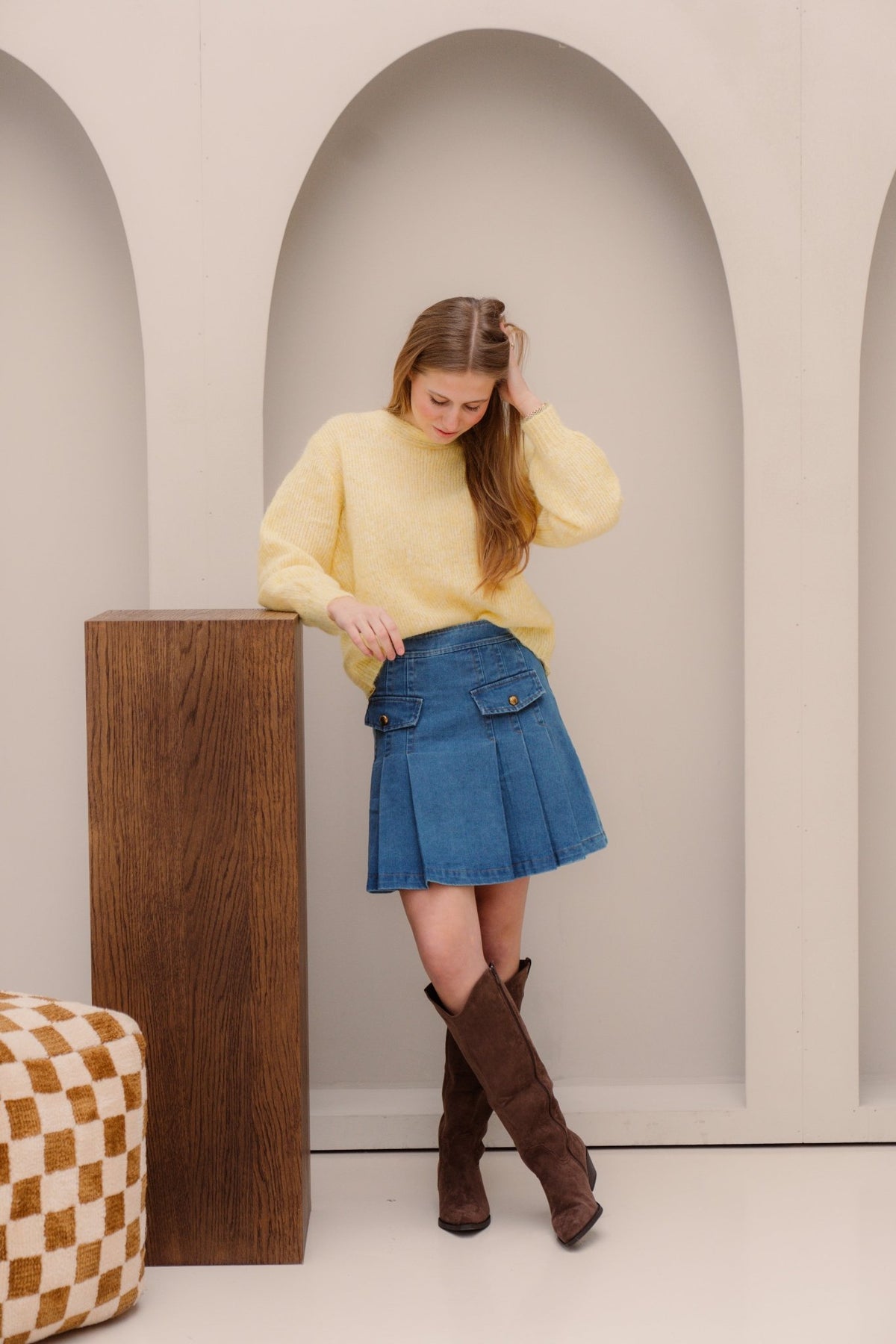 Feli rok Denim - Bij Keesje - Bij Keesje - Rokken