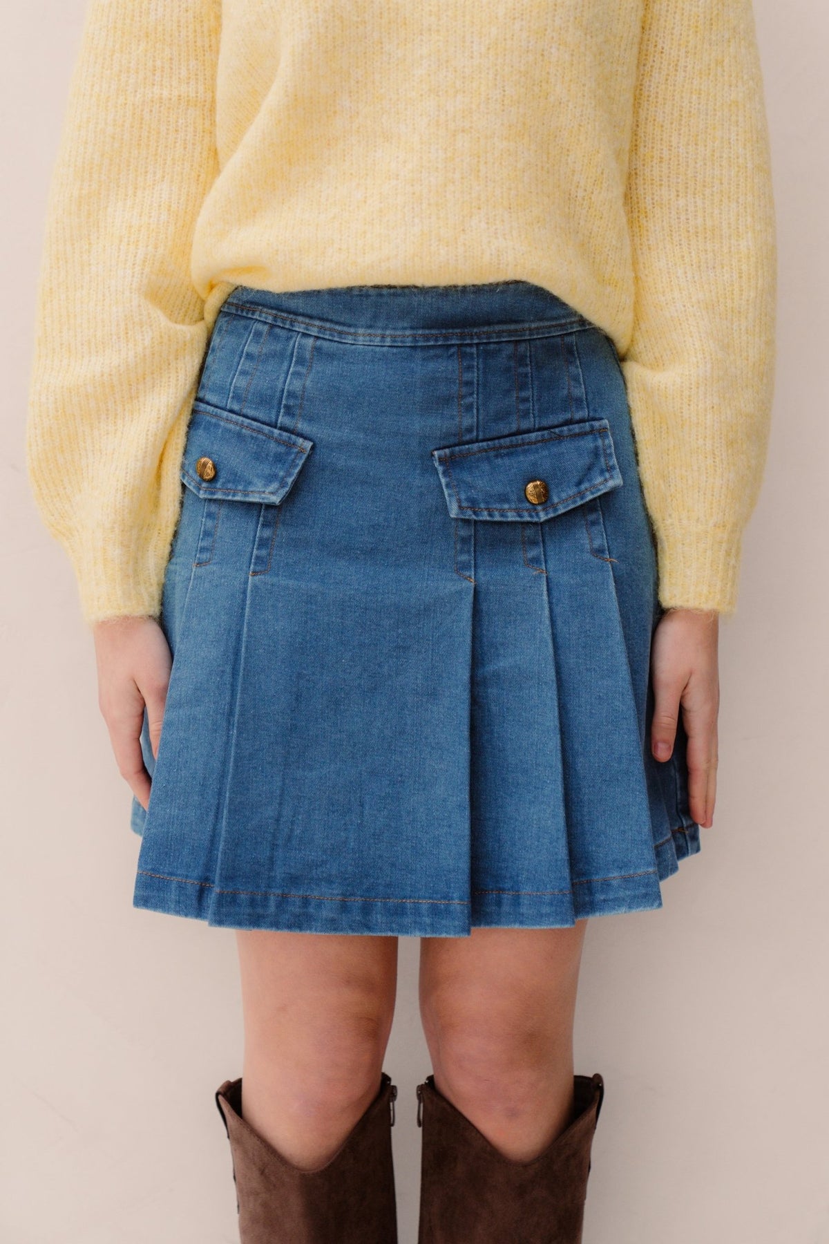 Feli rok Denim - Bij Keesje - Bij Keesje - Rokken