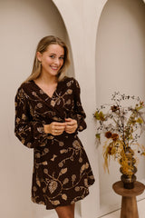 Felice dress Mocha brown