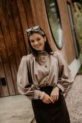 Felise Bomber Taupe