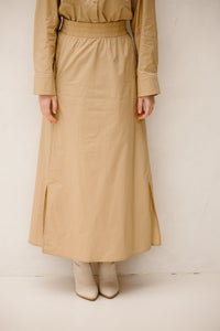 Femke katoenen rok camel - Bij Keesje - Bij Keesje The Label