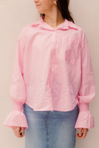 Fenna blouse roze - Bij Keesje - Bij Keesje - Blouse