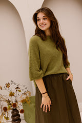 Fieke top green