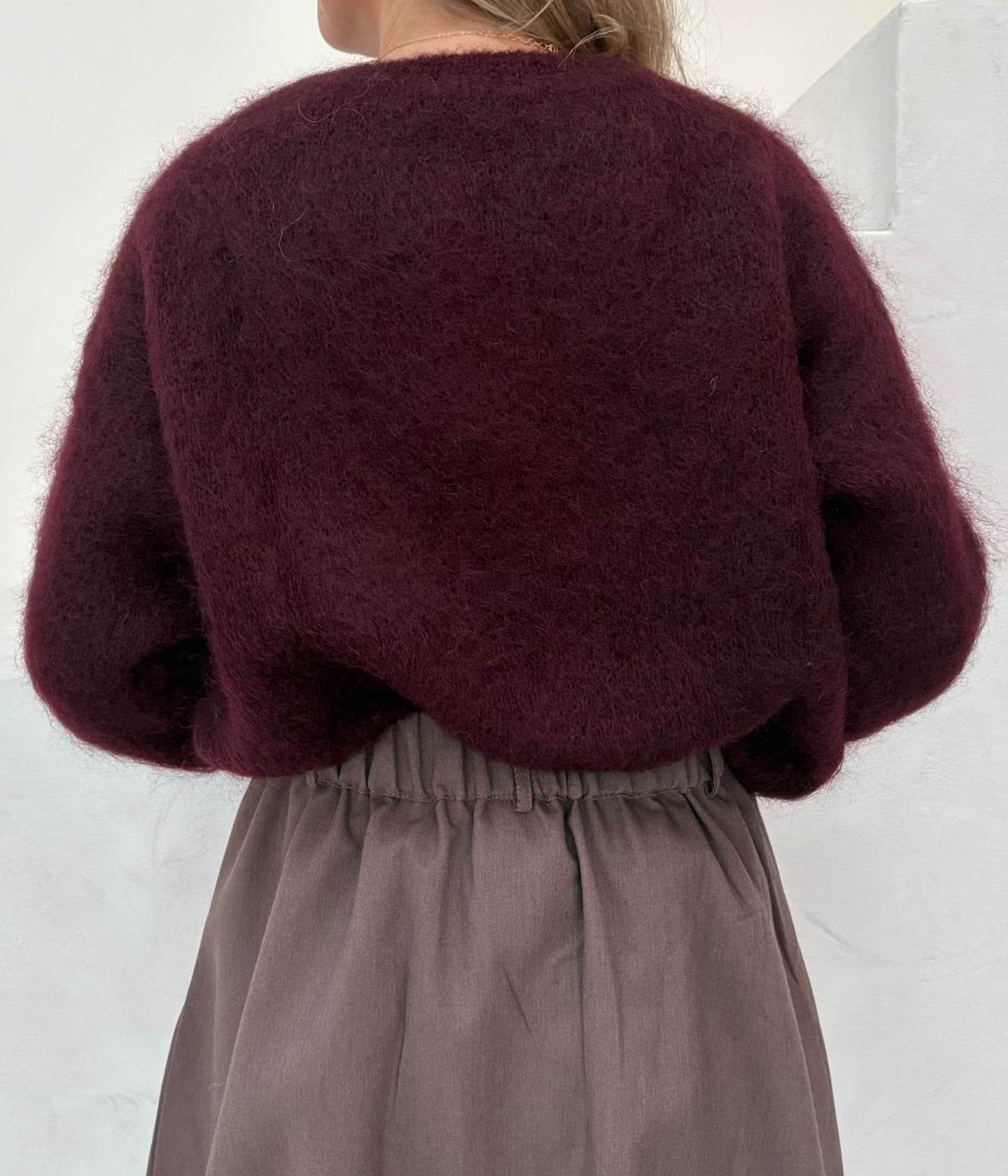 Fiep trui bordeaux - Bij Keesje - Bij Keesje