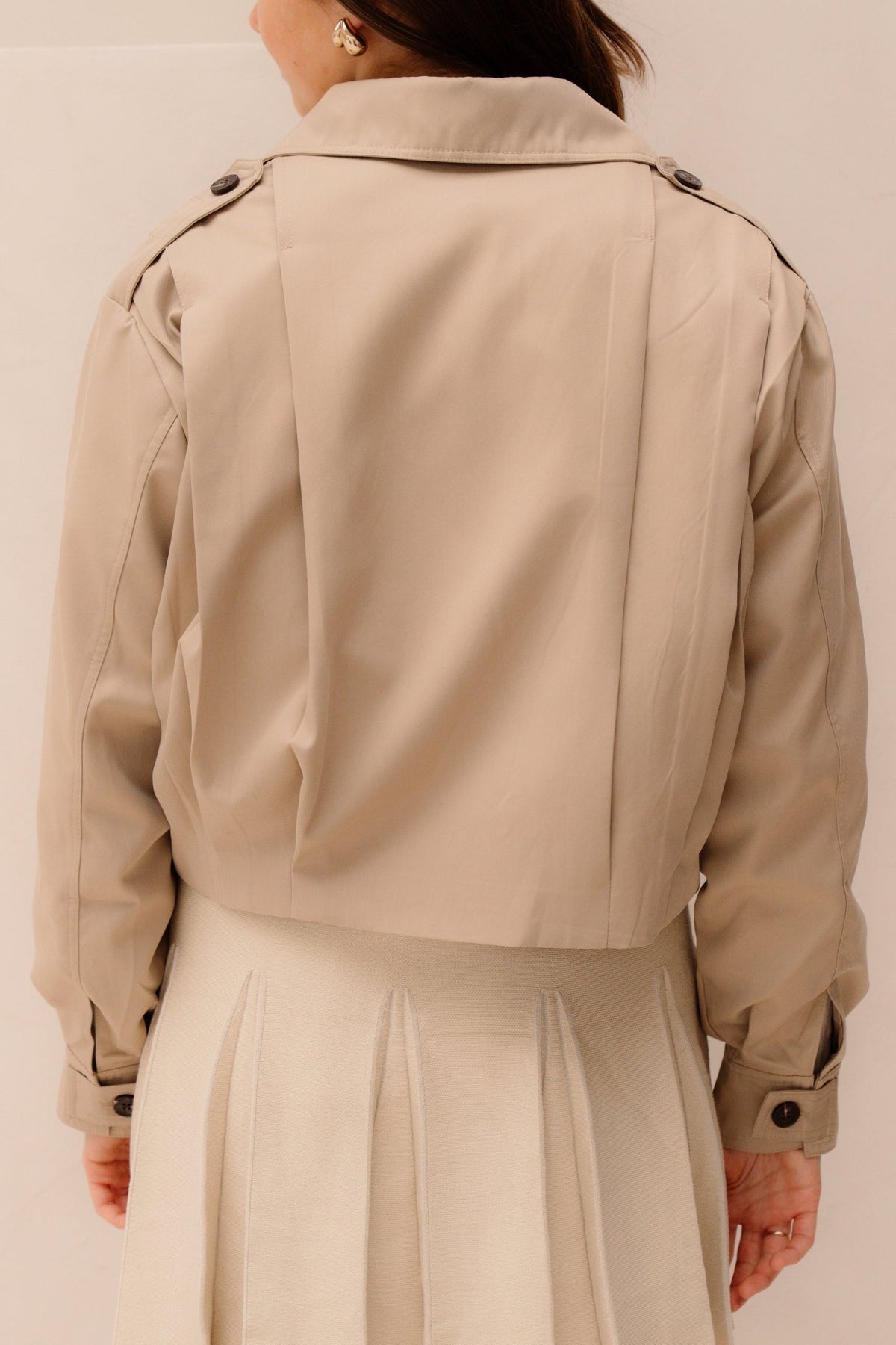 Fileine trench coat beige - Bij Keesje - Bij Keesje - jas