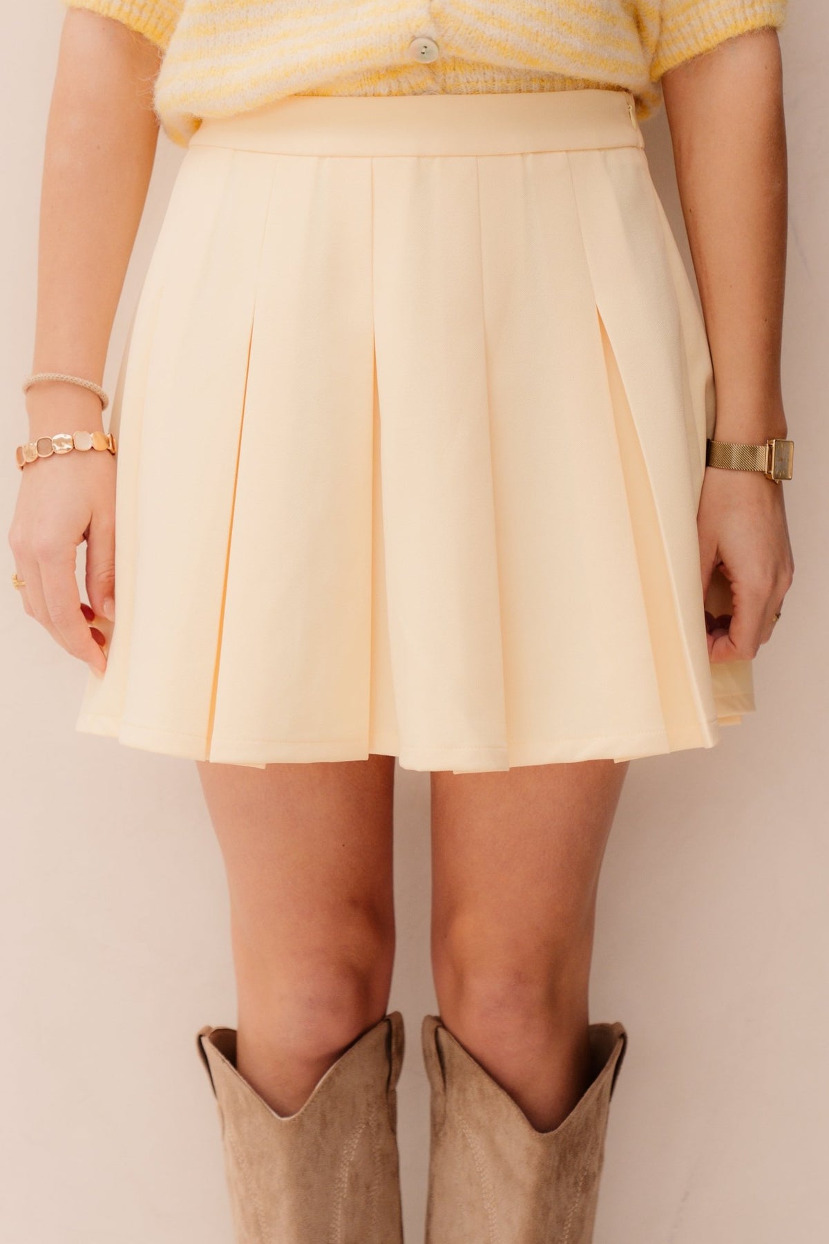 Filou Skirt Yellow - Bij Keesje - Bij Keesje - rokken