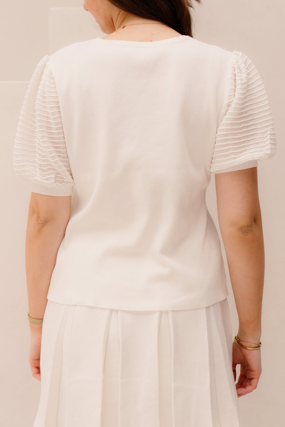 Fleurine Top White - Bij Keesje - Bij Keesje - Top