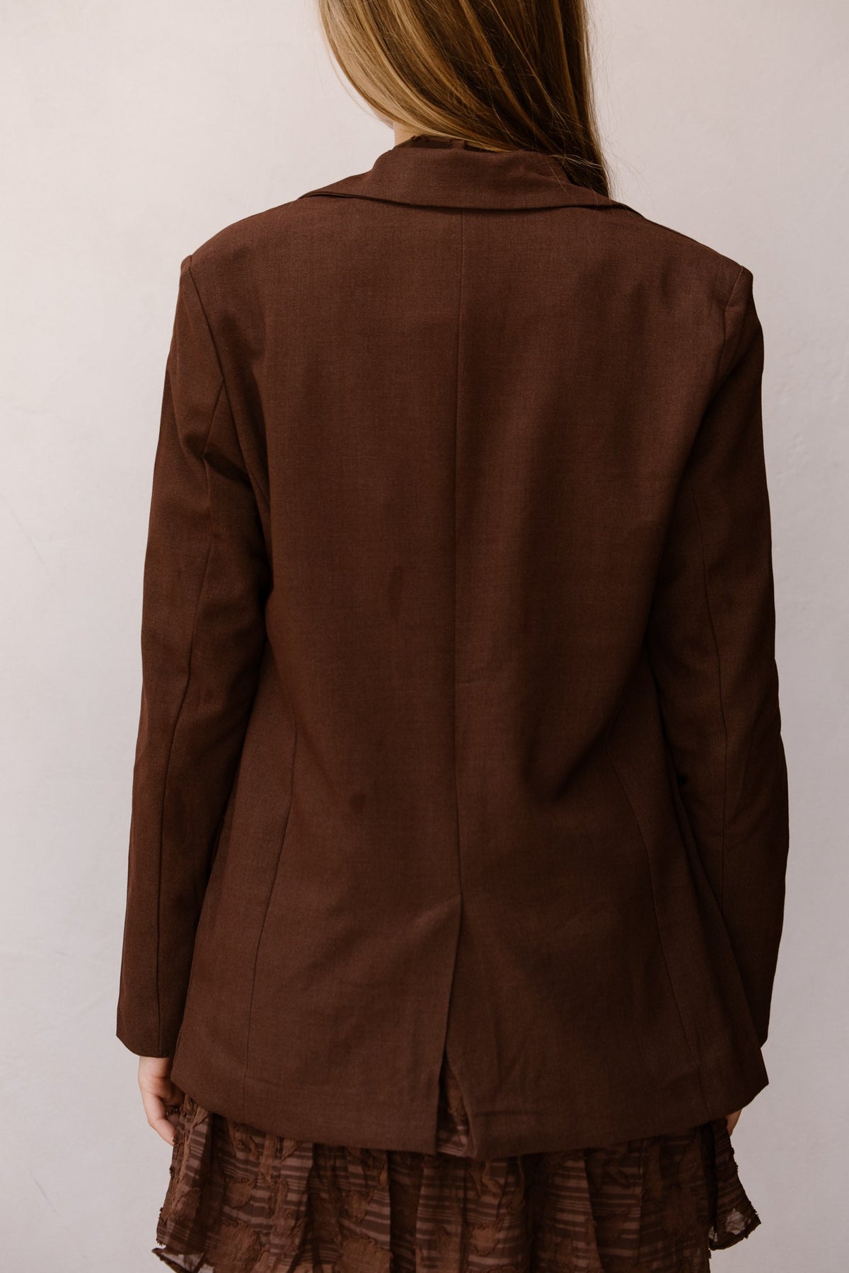 Florijn Blazer Mocha Brown - Bij Keesje - FLURESK