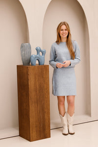 Fonny rok blauw - Bij Keesje - Bij Keesje - Rokken