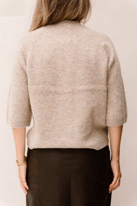 FQastrid Cardigan Taupe Melange - Bij Keesje - Free/Quent - Top
