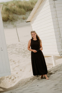 Fqhamy Dress Dark Brown - Bij Keesje - Free/Quent - Jurk