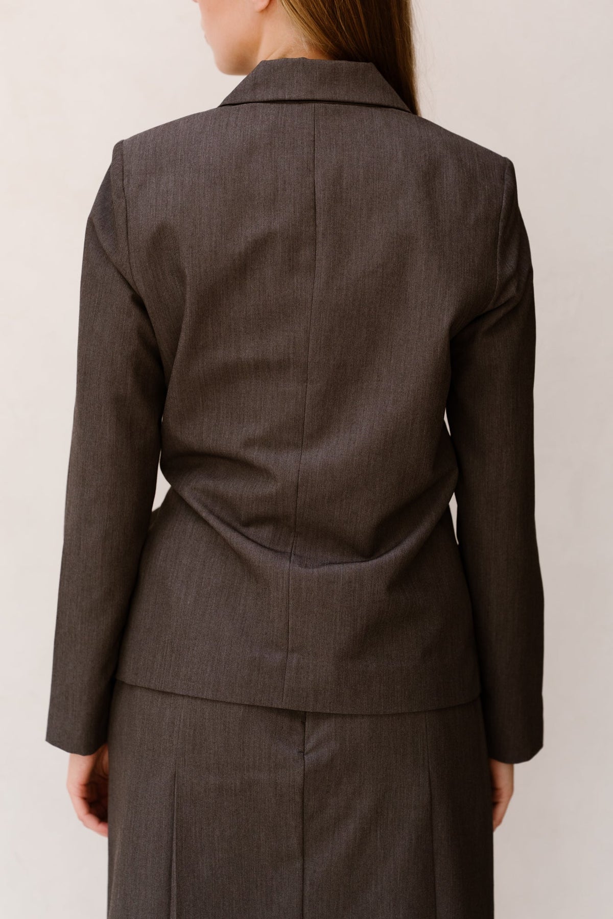 FQvika-jacket dark grey/melange - Bij Keesje - Free/Quent - Blazer