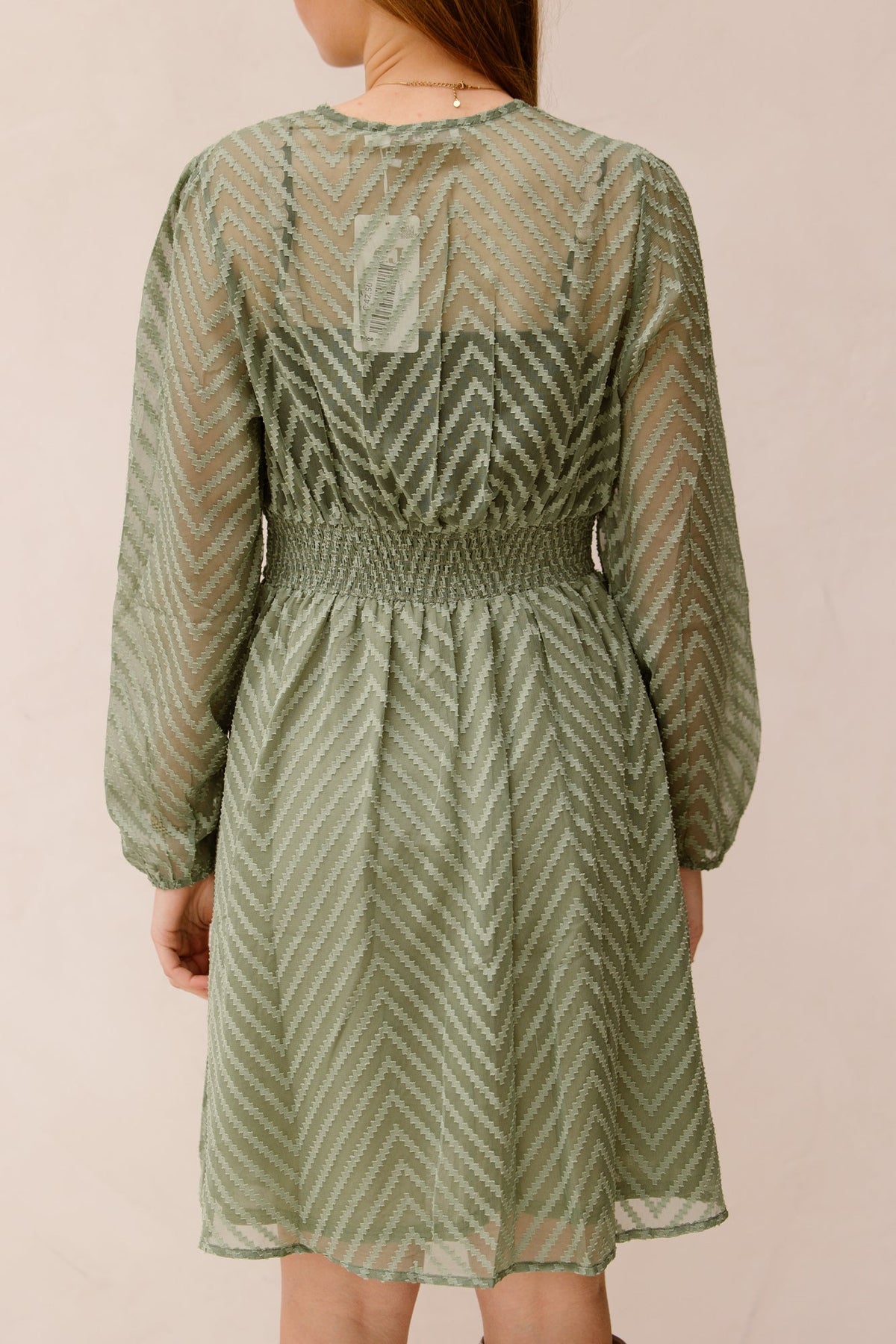 Frederique dress green - Bij Keesje - Bij Keesje - Jurk