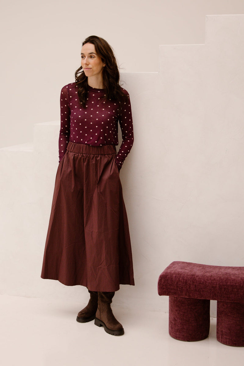 Frouke polkadot top - Bij Keesje - Bij Keesje