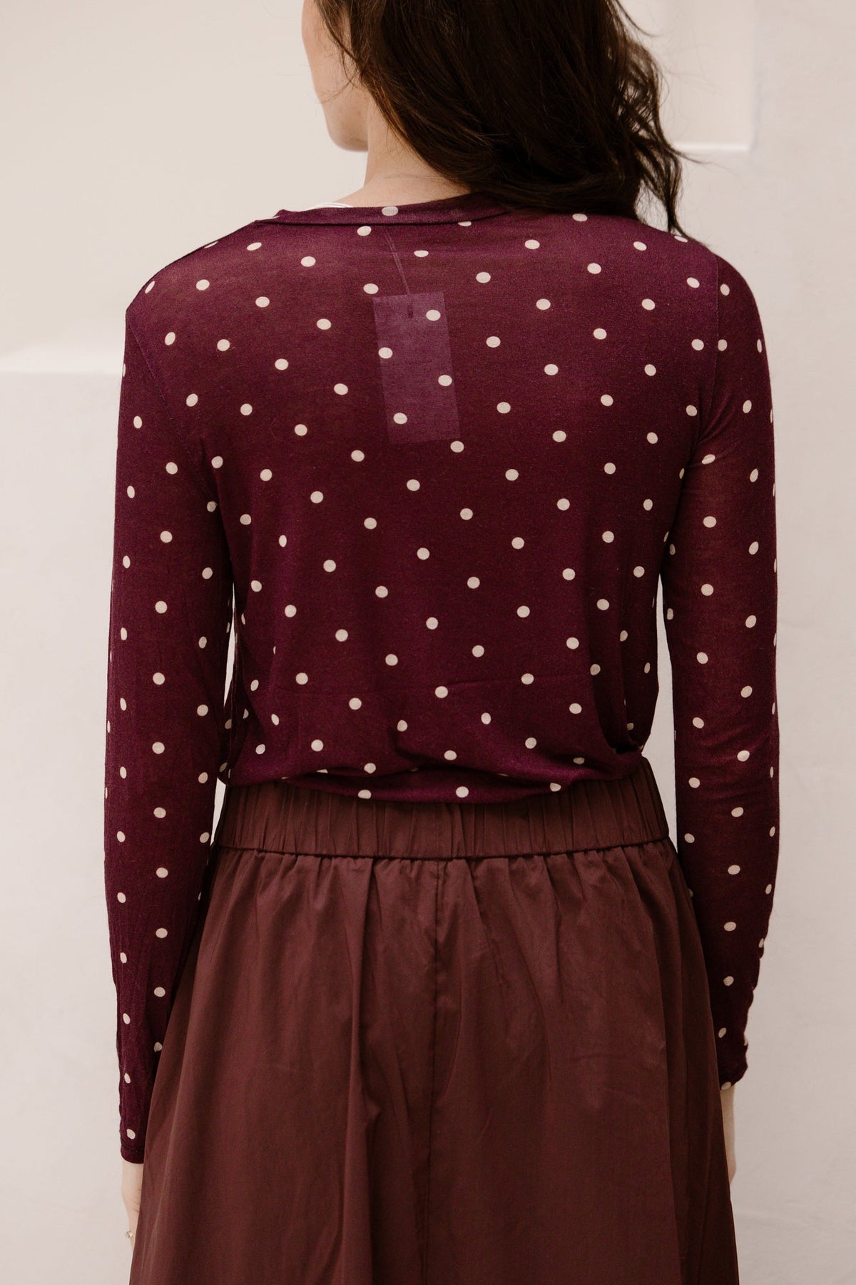 Frouke polkadot top - Bij Keesje - Bij Keesje