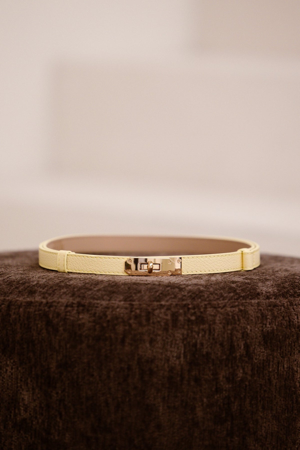 Garcia riem butter yellow - Bij Keesje - Bij Keesje - accessoires