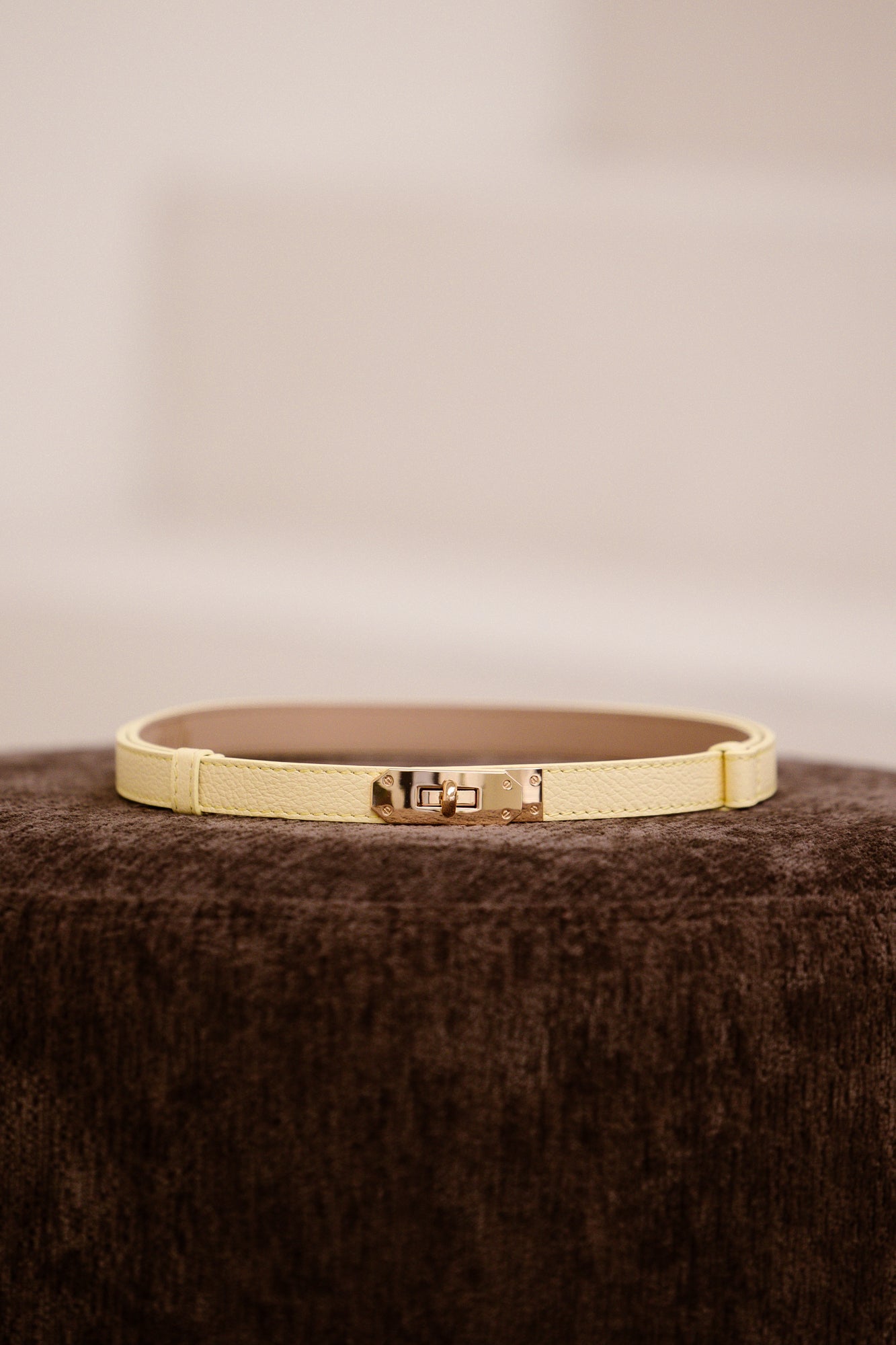 Garcia riem butter yellow - Bij Keesje - Bij Keesje - accessoires