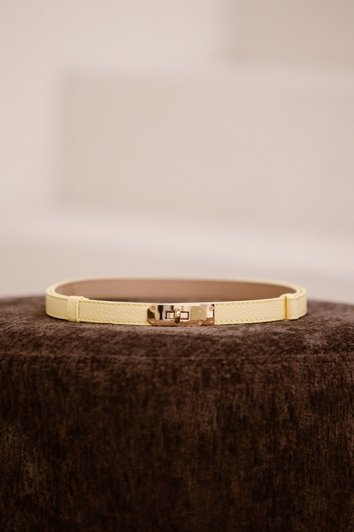 Garcia riem butter yellow - Bij Keesje - Bij Keesje - accessoires