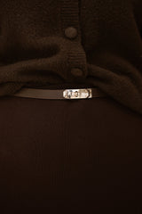 Garcia riem donkerbruin