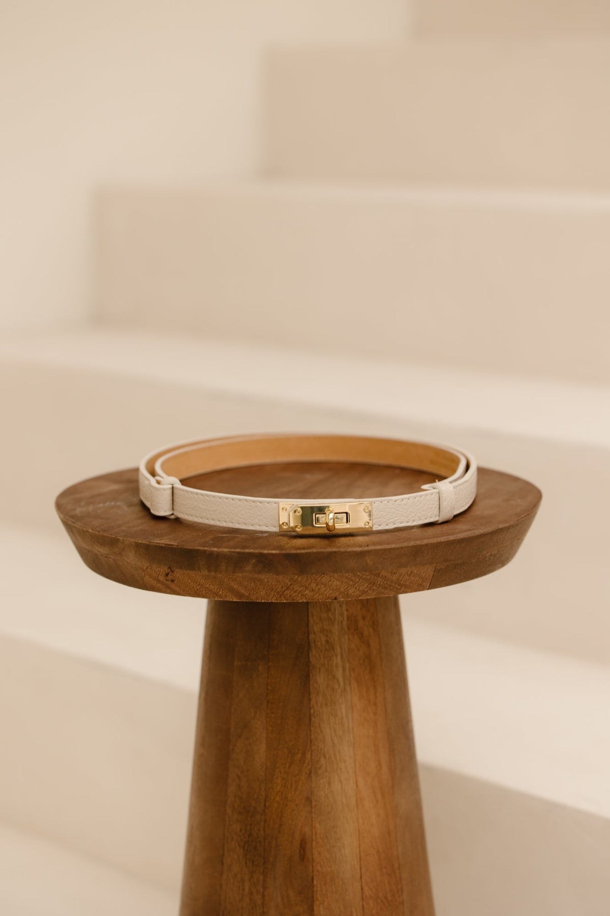 Garcia riem ecru - Bij Keesje - Bij Keesje