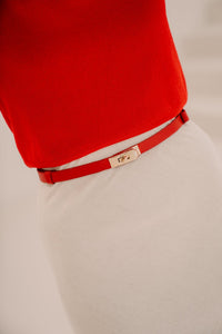 Garcia riem rood - Bij Keesje - Bij Keesje - accessoires