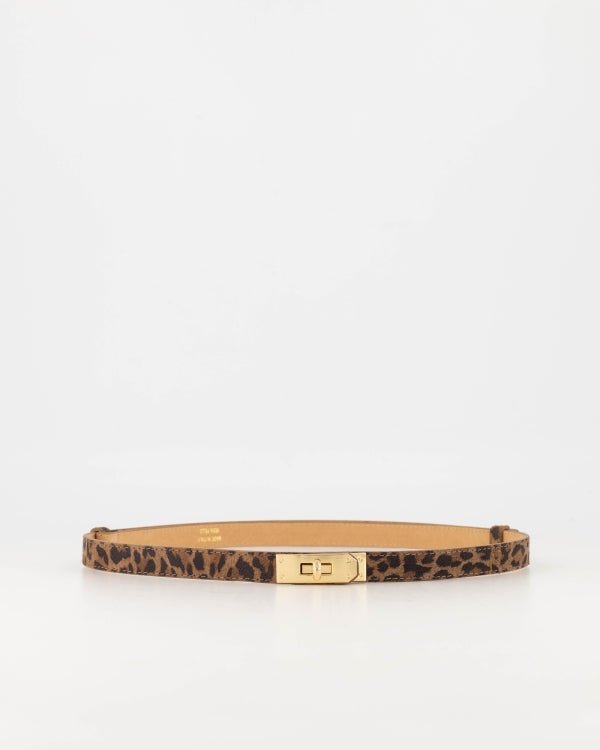 Garcia riem suede leopard - Bij Keesje - Bij Keesje - accessoires