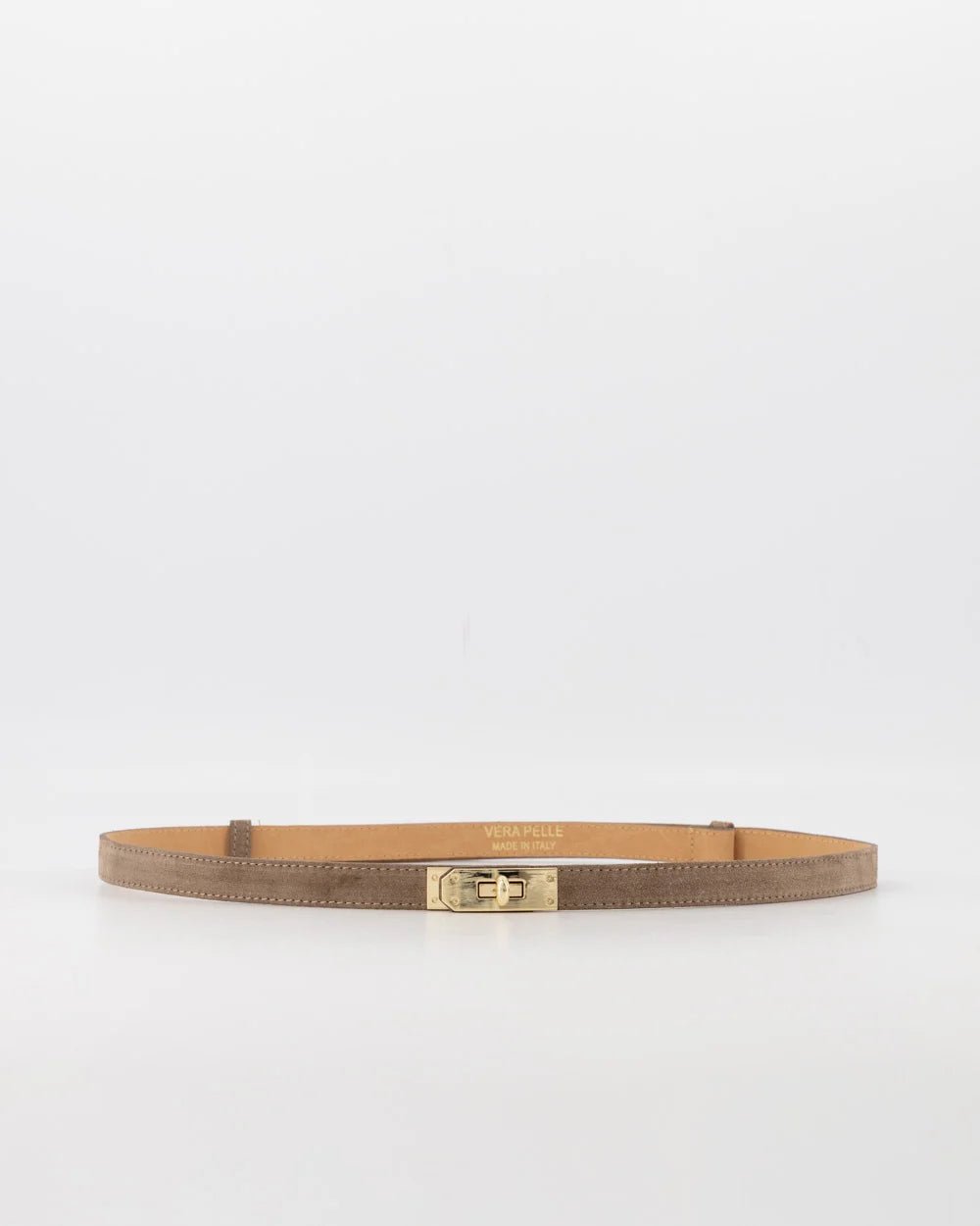 Garcia riem suede taupe - Bij Keesje - Bij Keesje