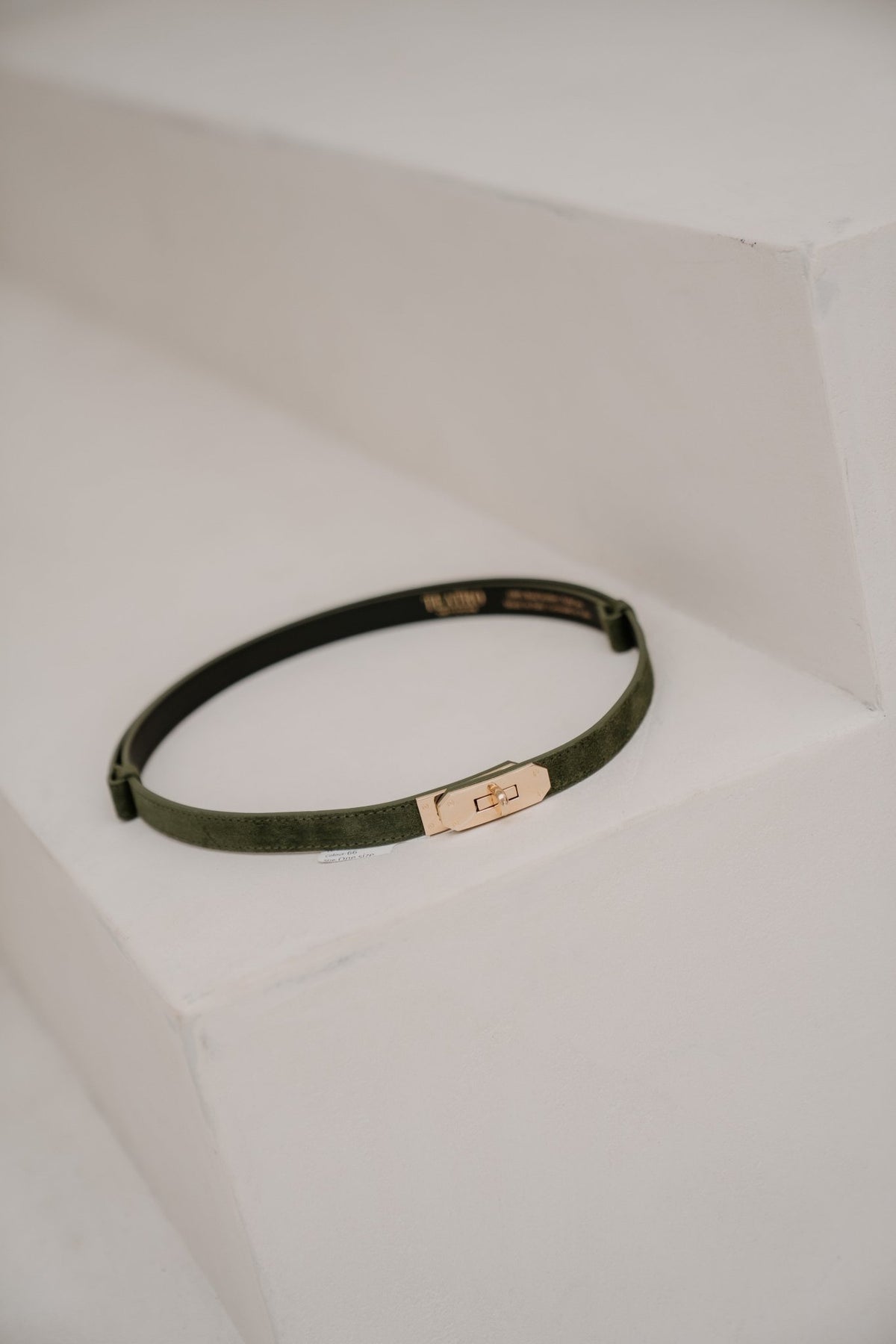 Garcia riem suede verde - Bij Keesje - Bij Keesje - Riem