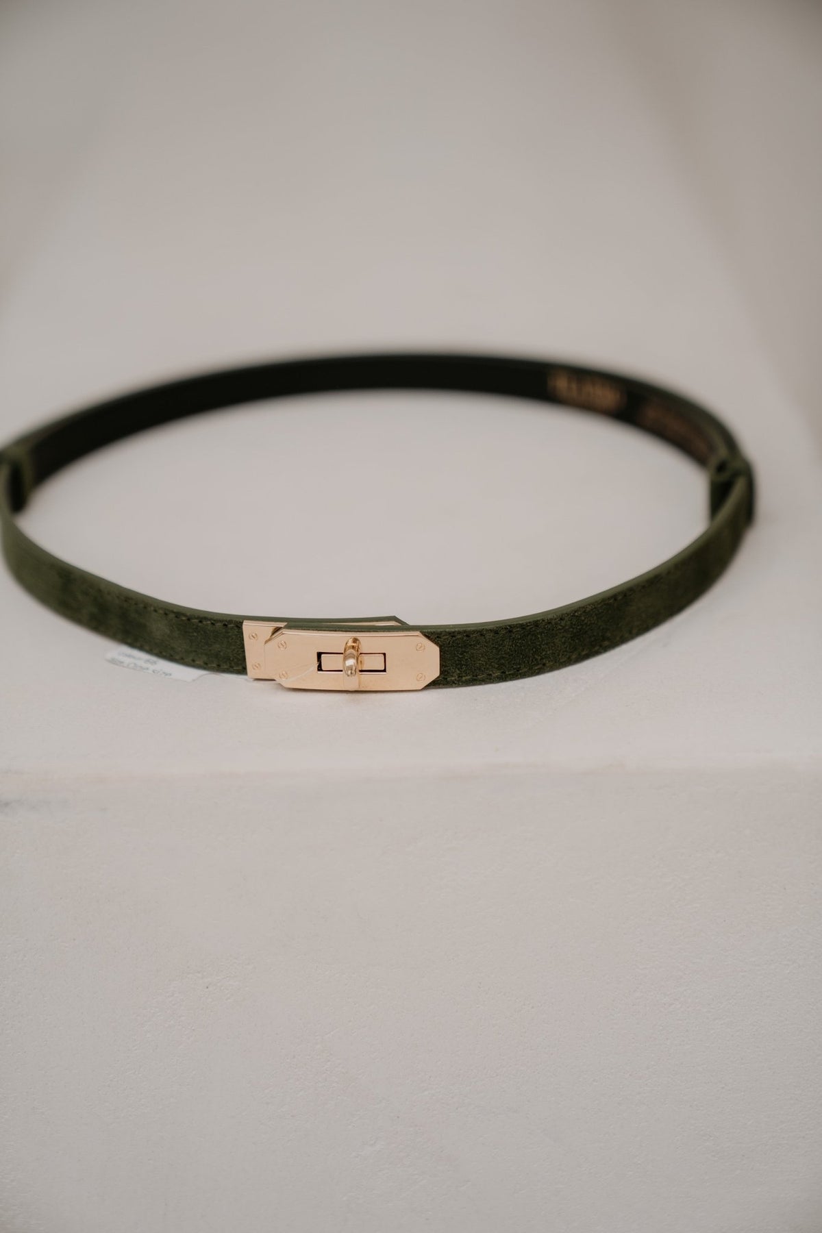 Garcia riem suede verde - Bij Keesje - Bij Keesje - Riem