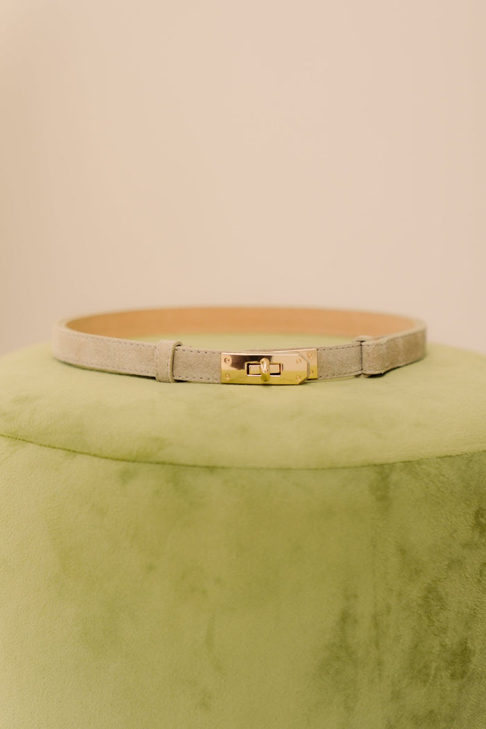 Garcia riem suede zand - Bij Keesje - Bij Keesje - accessoires