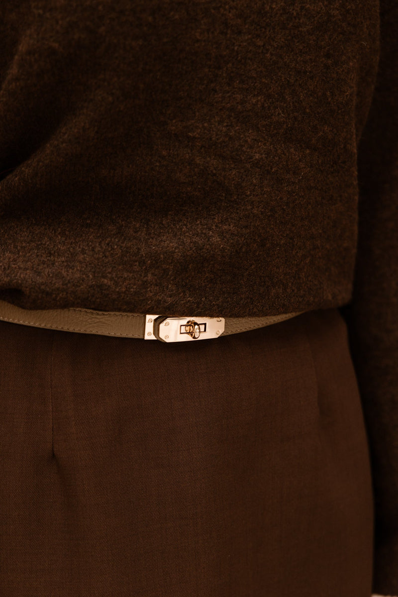 Garcia riem taupe - Bij Keesje - Bij Keesje