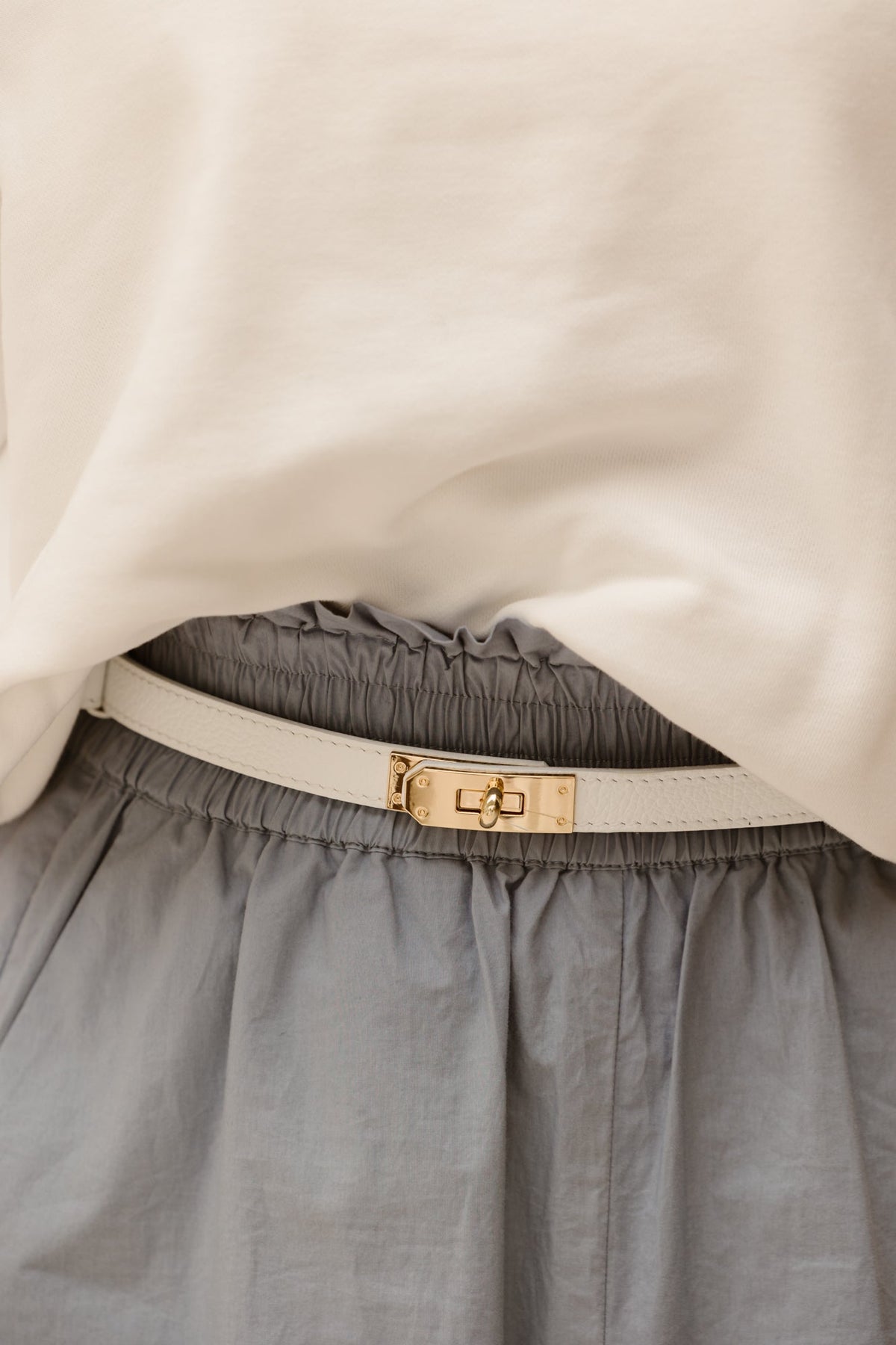 Garcia riem wit - Bij Keesje - Bij Keesje