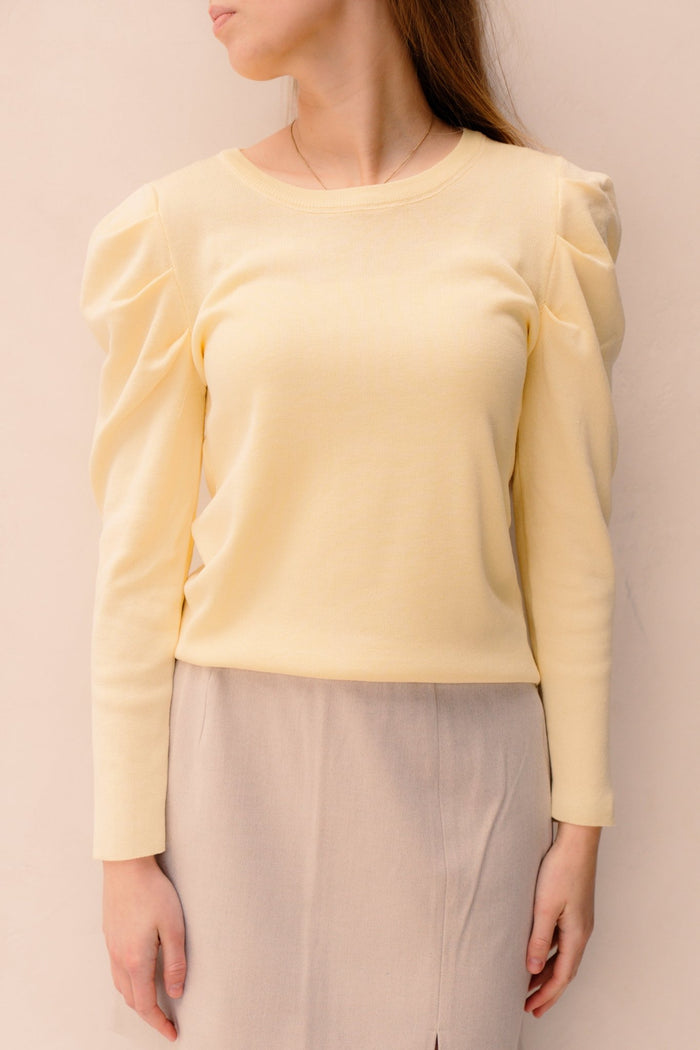 Geeske Pofmouw Top Yellow - Bij Keesje - Bij Keesje - Top