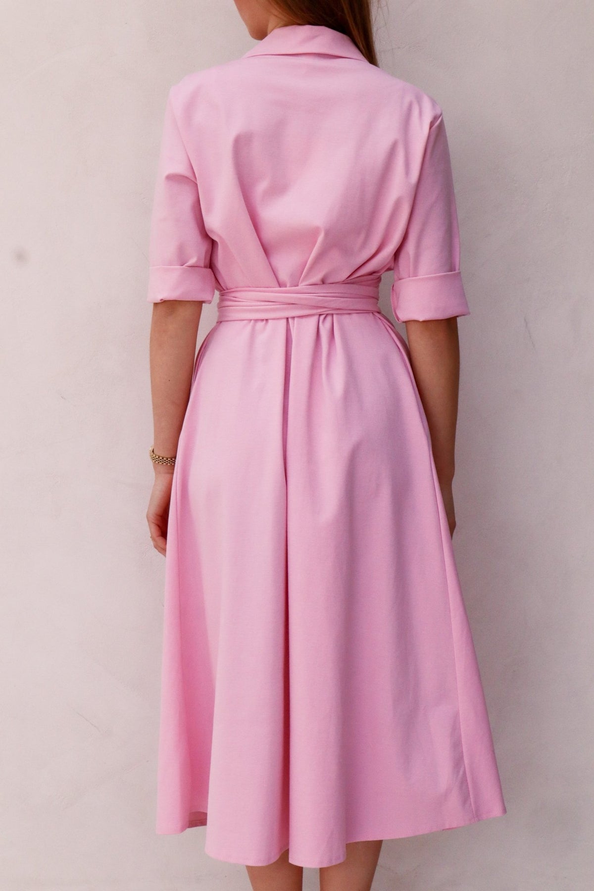 Gemma jurk roze - Bij Keesje - Bij Keesje - Jurk