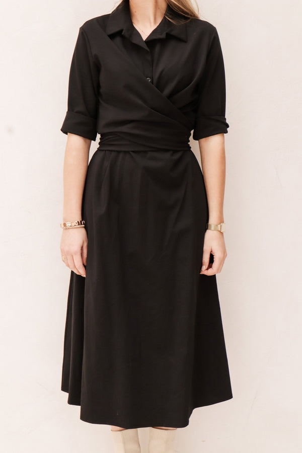 Gemma jurk zwart - Bij Keesje - Bij Keesje - Jurk