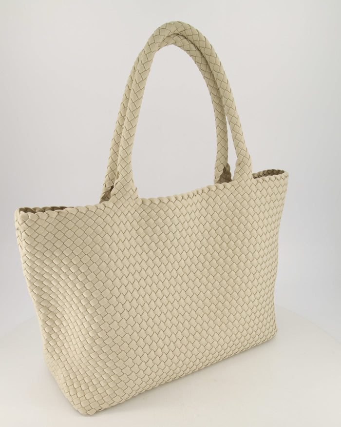 Georgie tas leer beige - Bij Keesje - Bij Keesje - tas