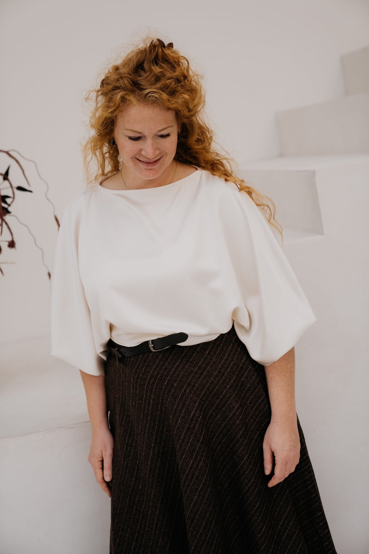 Gera blouse beige - Bij Keesje - Bij Keesje - Blouse