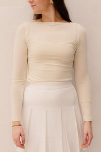 Gera top Butter Yellow - Bij Keesje - Bij Keesje - Top