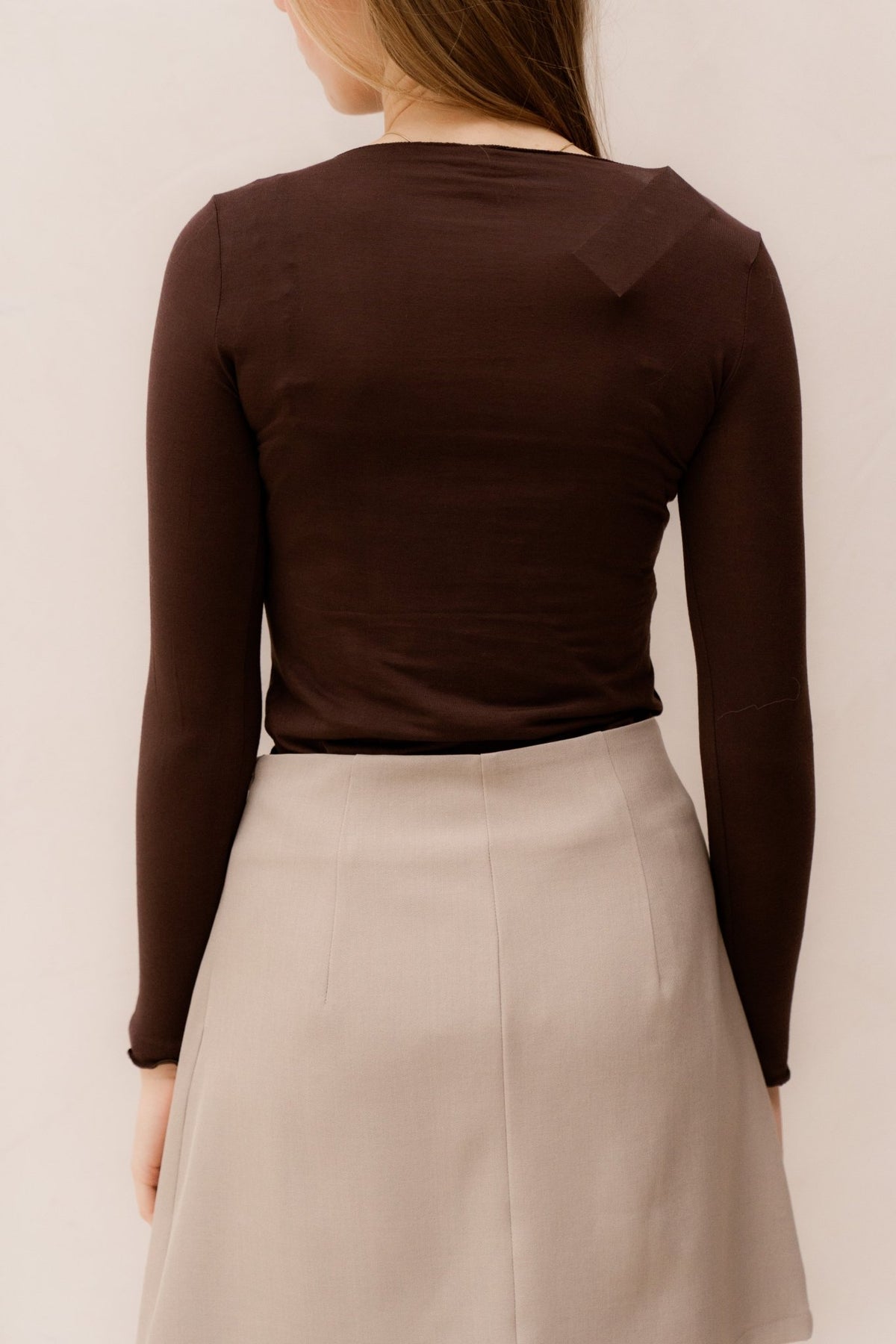 Gera top donkerbruin - Bij Keesje - Bij Keesje