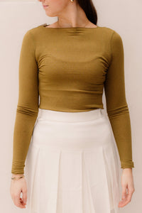 Gera top Olive - Bij Keesje - Bij Keesje - Top