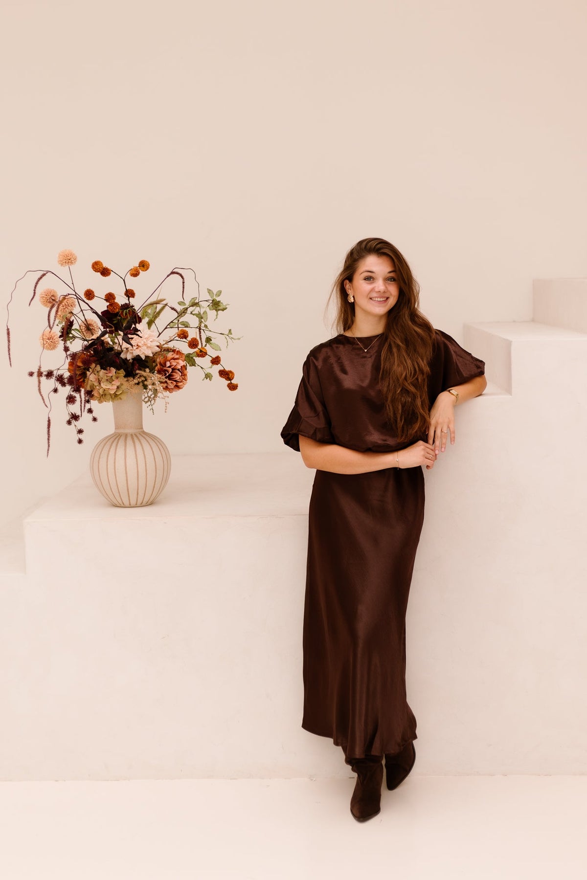 Gewo Skirt Brown - Bij Keesje - Sisters Point - Rok