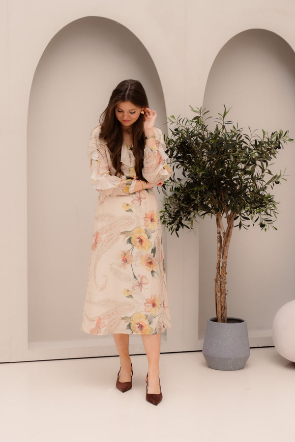 Giallo var. abito dress yellow - Bij Keesje - Rinascimento - Jurk