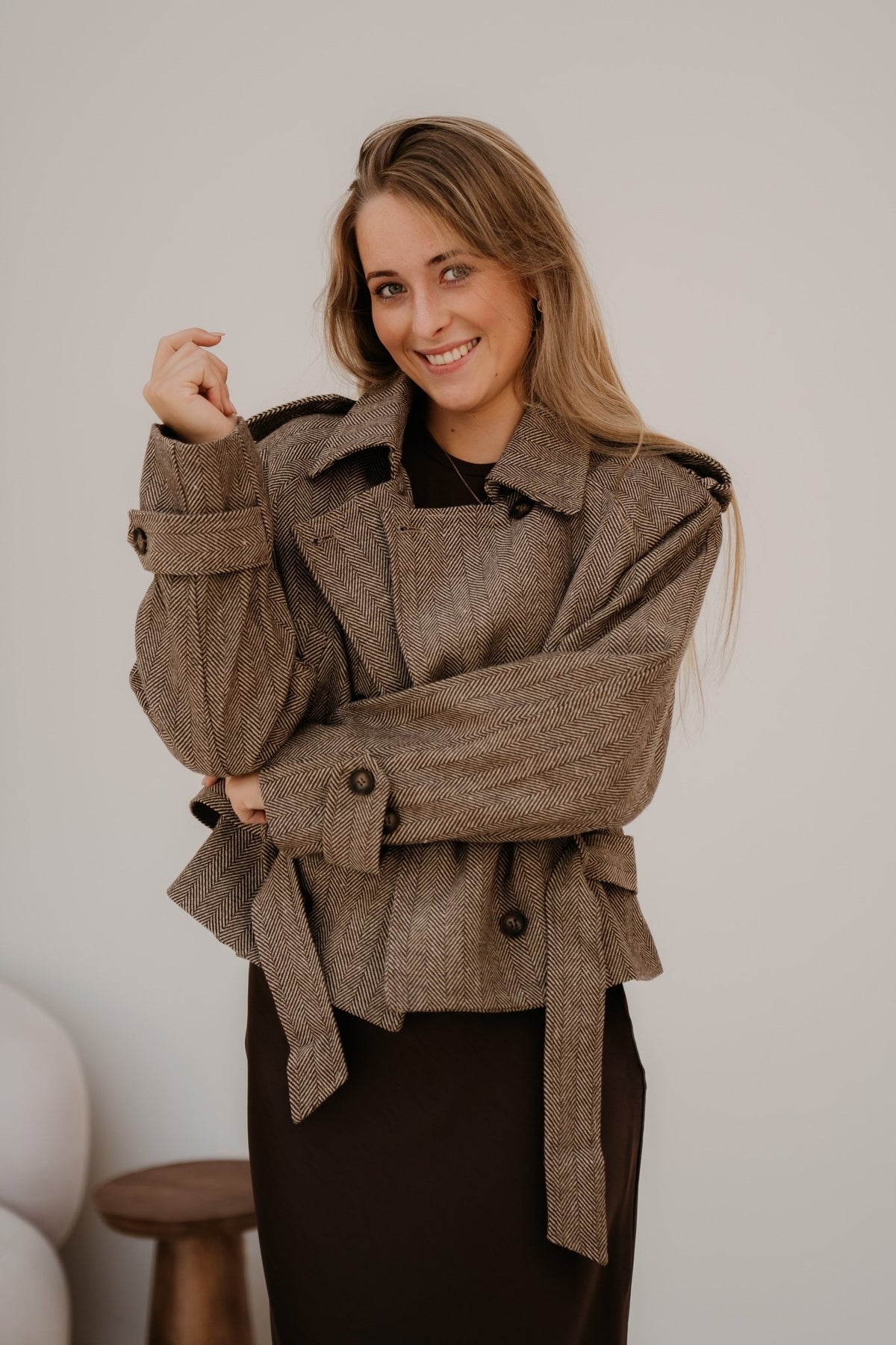 Gigi print jacket - Bij Keesje - Bij Keesje - Jas