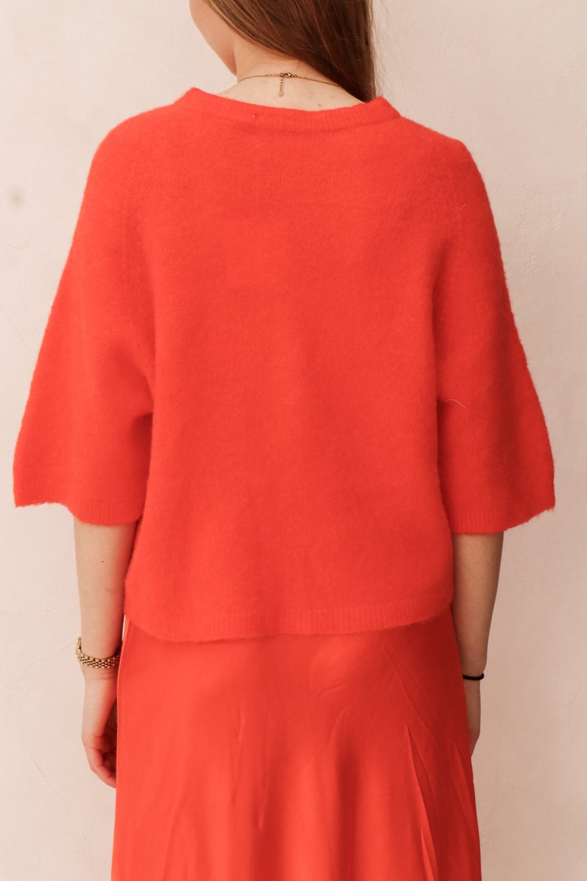 Gigi sweater red - Bij Keesje - Bij Keesje - Trui