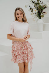 Ginla Flower Skirt Dusty Rose