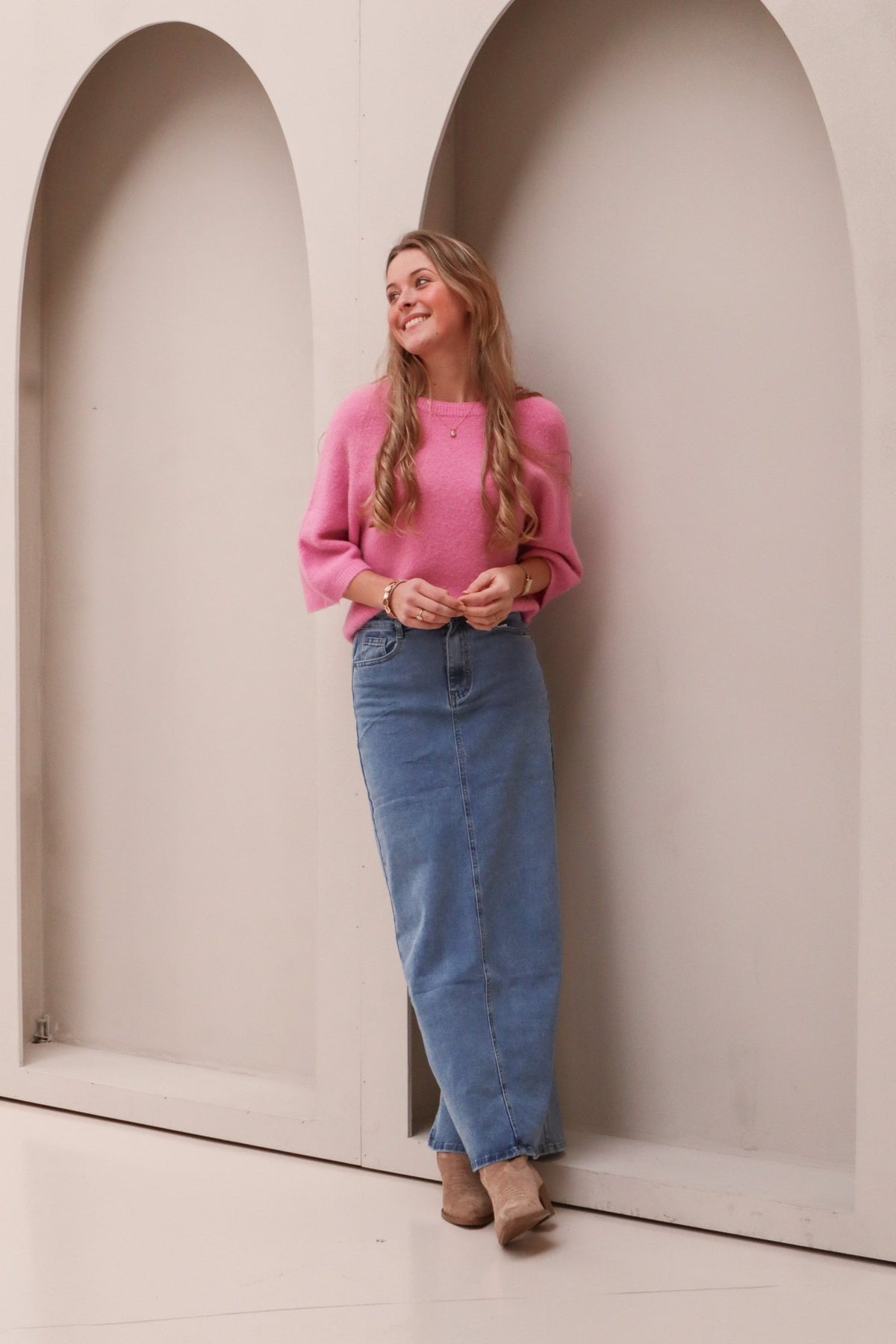 Giselle denim skirt - Bij Keesje - Bij Keesje - Rokken